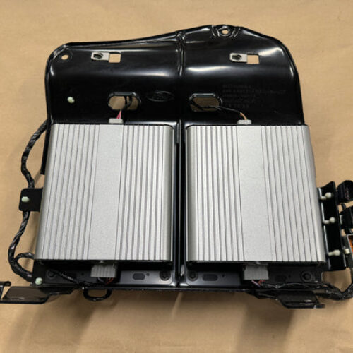 2007-2009 Ford Mustang Shelby GT500 4 Subwoofer Amps and Bracket – OEM