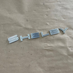 2007-2014 Ford Mustang Shelby GT500 Decklid Shelby Trunk Letters Emblems