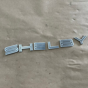2007-2014 Ford Mustang Shelby GT500 Decklid Shelby Trunk Letters Emblems