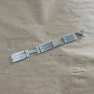 2007-2014 Ford Mustang Shelby GT500 Decklid Shelby Trunk Letters Emblems