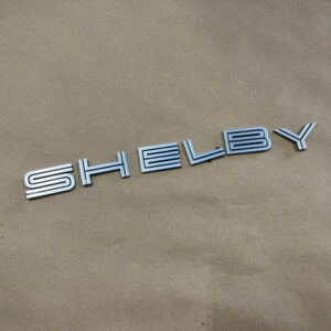 2007-2014 Ford Mustang Shelby GT500 Decklid Shelby Trunk Letters Emblems
