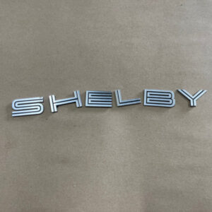 2007-2014 Ford Mustang Shelby GT500 Decklid Shelby Trunk Letters Emblems