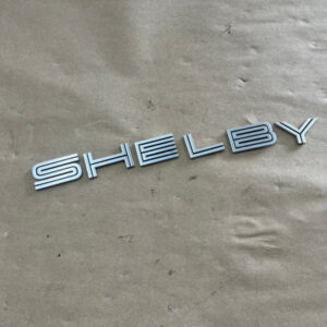 2007-2014 Ford Mustang Shelby GT500 Decklid Shelby Trunk Letters Emblems