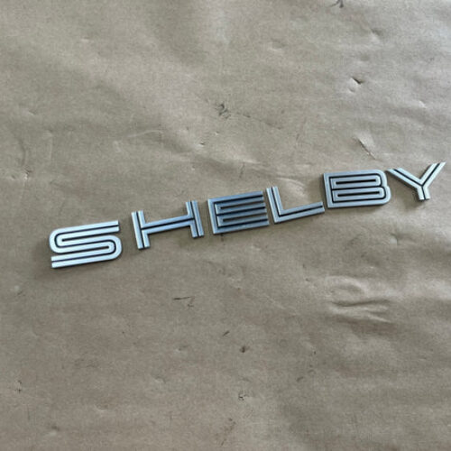 2007-2014 Ford Mustang Shelby GT500 Decklid Shelby Trunk Letters Emblems