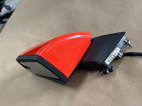 2015-2020 Ford Mustang GT LH Driver Side Mirror "Competition Orange" - Image 3