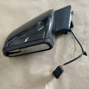 2015-2022 Ford Mustang GT LH Driver Side Mirror Carbon Fiber D4