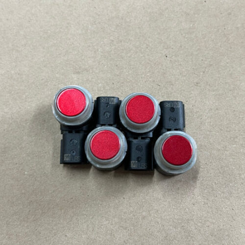 2015-2022 Ford Mustang GT Parking Assist Sensors (4) D4 Rapid Red