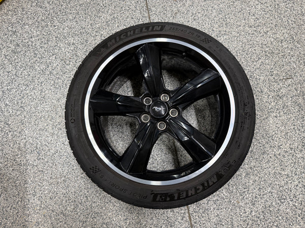 2015-2023 Ford Mustang Bullitt 5.0 19x9.0" Wheel Rim 255/40/19 Michelin - Image 2