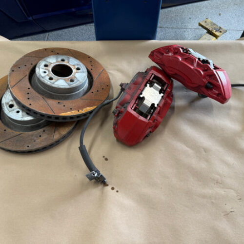 2015-2023 Ford Mustang GT 5.0L Front Brakes Calipers Rotors 32k miles
