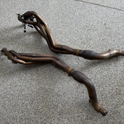 2015-2023 Ford Mustang GT American Racing 3″ 1-3/4″ Long Tube Headers/High Flow Cats