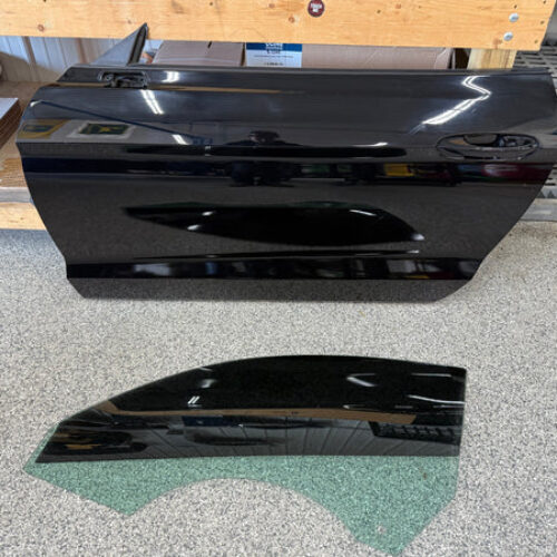 2015-2023 Ford Mustang GT EcoBoost LH Driver Side Door Complete w/Glass “Black”