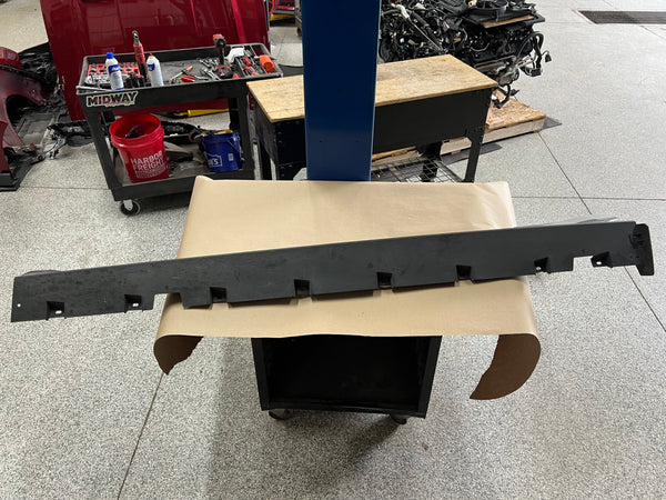 2015-2023 Ford Mustang GT Ecoboost LH Driver Side Skirt Molding "Silver" - Image 2