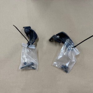 2015-2023 Ford Mustang GT GT500 GT350 Door Hinges RH Pass. Upper Lower "Blue"