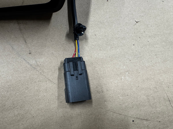 2015-2023 Ford Mustang GT LH Driver Side Mirror "Black" - OEM - Image 3