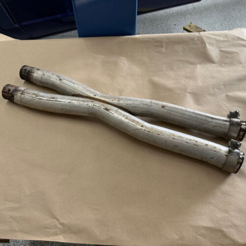 2015-2023 Ford Mustang GT Resonator Delete Unknown Brand X-Pipe – Aftermarket