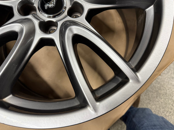 2015-2023 Ford Mustang GT Silver Wheel Rim 19x9" - Image 3