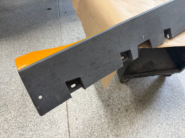 2015-2023 Ford Mustang GT V6 Side Skirt Molding LH Driver Side "Orange" - Image 4