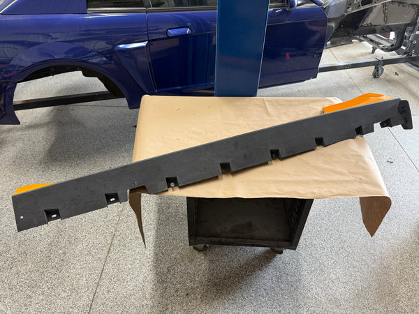 2015-2023 Ford Mustang GT V6 Side Skirt Molding LH Driver Side "Orange"