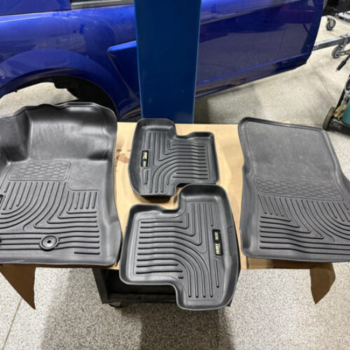 2015-2023 Ford Mustang Husky All Weather Front & Rear Floor Mats