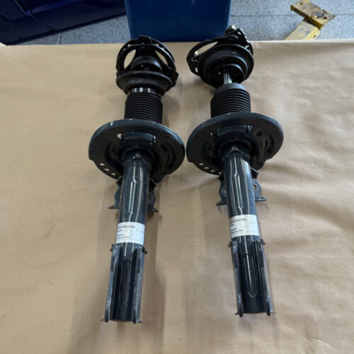 2015-2023 Ford Mustang KellTrac Adjustable Drag Struts, Front, PAIR w/CC Plates