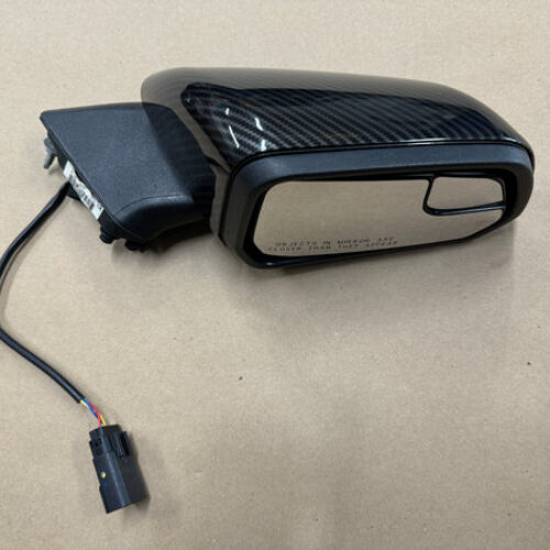 2015-2023 Mustang GT RH Passenger Side Mirror Carbon Fiber Mirror Cap design