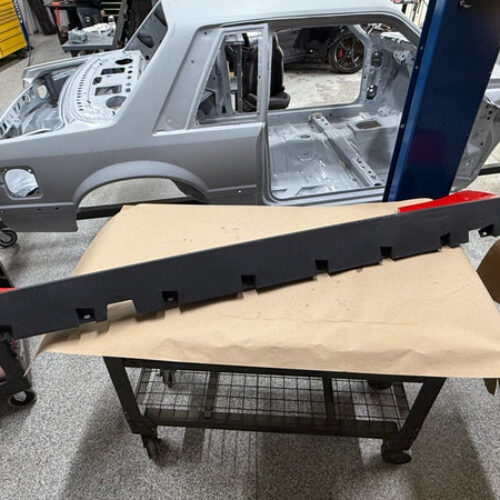 2015-2023 Mustang GT V6 LH Side Skirt Molding Driver Side “Race Red”