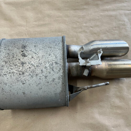 2018-2022 Mustang GT RH Passenger side Active Exhaust Muffler Quad Tip
