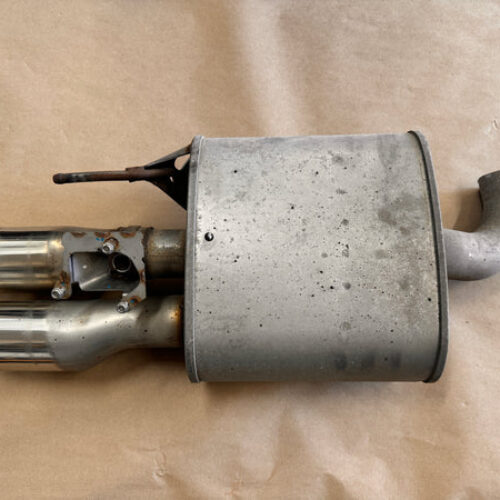 2018-2022 Mustang GT RH Passenger side Active Exhaust Muffler Quad Tip