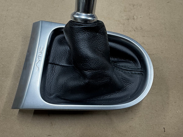 2018-2023 Ford Mustang Bullitt Manual Shift Boot Trim Green Stitching - Image 3