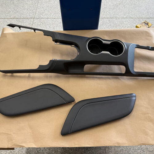 2018-2023 Ford Mustang GT Center Console Top Interior Trim Pieces Leather