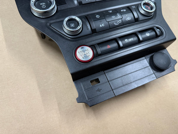2018-2023 Ford Mustang GT Face Plate Radio Trim Piece - Image 4