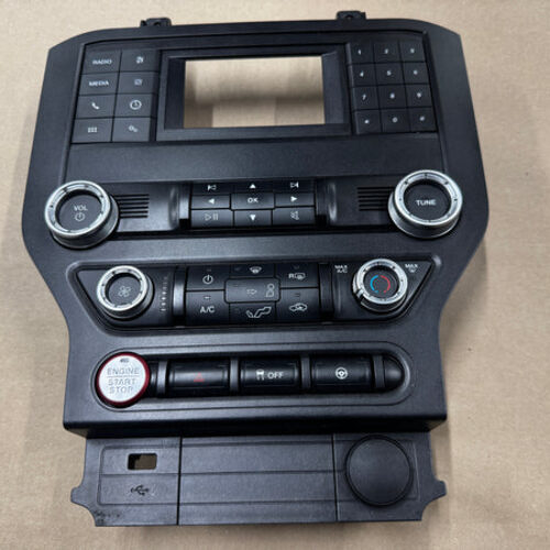 2018-2023 Ford Mustang GT Face Plate Radio Trim Piece