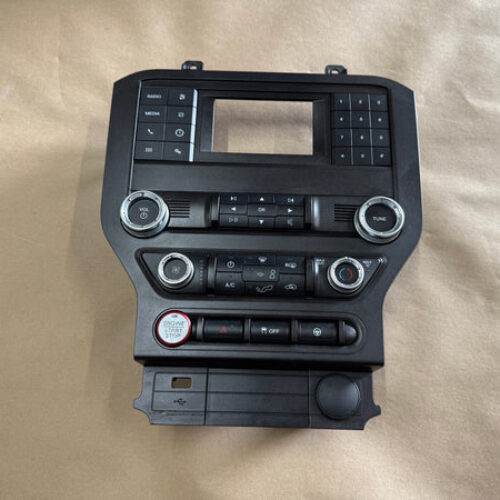 2018-2023 Ford Mustang GT Face Plate Radio Trim Piece