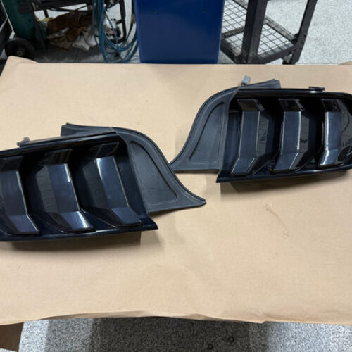 2018-2023 Ford Mustang GT GT500 Eco boost RH LH Tail Lights Pair Smoked Covers