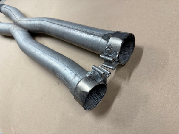 2018-2023 Ford Mustang GT Resonator Delete Unknown Brand X-Pipe - Aftermarket - Image 3