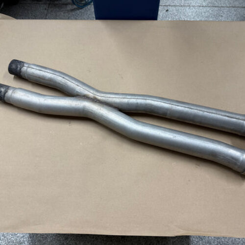 2018-2023 Ford Mustang GT Resonator Delete Unknown Brand X-Pipe – Aftermarket