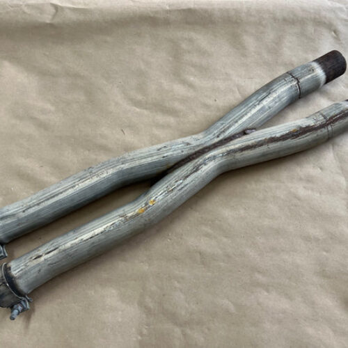 2018-2023 Ford Mustang GT Resonator Delete Unknown Brand X-Pipe – Aftermarket
