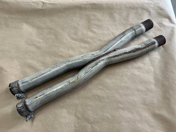 2018-2023 Ford Mustang GT Resonator Delete Unknown Brand X-Pipe - Aftermarket