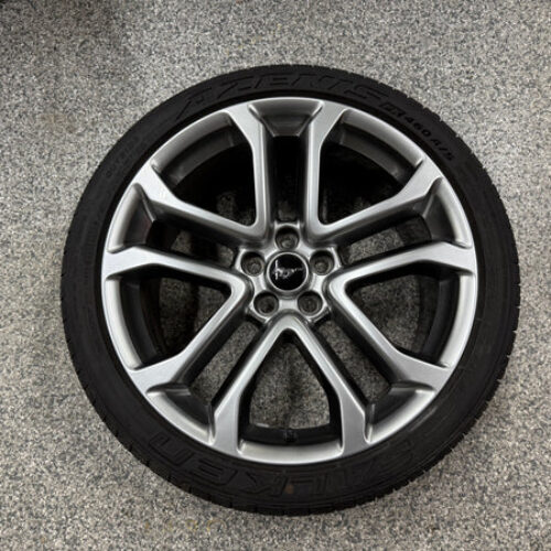 2018-2023 Ford Mustang GT Silver Wheel Rim 20×9″ Falken 265/35/20