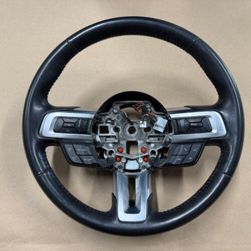 2018-2023 Ford Mustang Leather Steering Black Wheel “Manual”