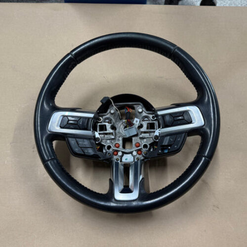2018-2023 Ford Mustang Leather Steering Wheel Black “Manual”