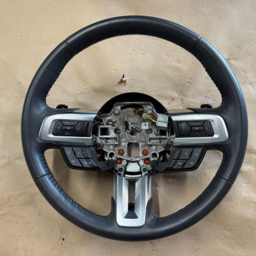 2018-2023 Mustang Leather Steering Wheel Automatic Paddle Shifters