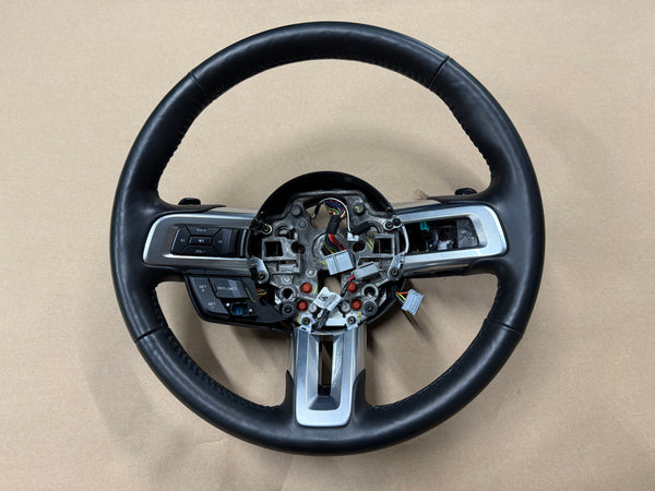 2018-2023 Mustang Leather Steering Wheel Automatic Paddle Shifters Heated