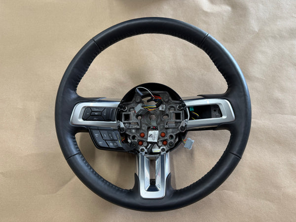 2018-2023 Mustang Leather Steering Wheel Heated "Manual" 13k mi