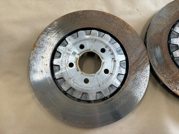 2020-2022 Ford Mustang GT500 Rear Rotors OEM BREMBO RH LH Pair - Image 3