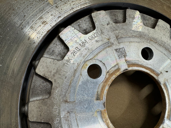2020-2022 Ford Mustang GT500 Rear Rotors OEM BREMBO RH LH Pair - Image 4