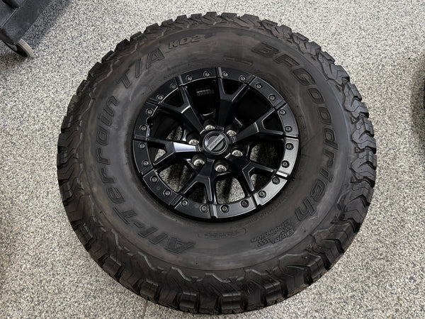 2023-2025 F-150 Raptor R Bead Lock Wheel Rim 17x8.5" BFGoodrich 37x12.50x17 - Image 2