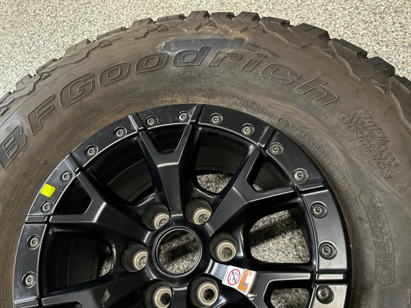2023-2025 F-150 Raptor R Bead Lock Wheel Rim 17x8.5" BFGoodrich 37x12.50x17 - Image 3