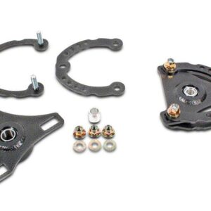 BMR Suspension Caster Camber Plates - Hammertone (15-23)
