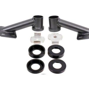 BMR Suspension IRS Cradle Bushing Lockout Kit - Hammertone (15-24)